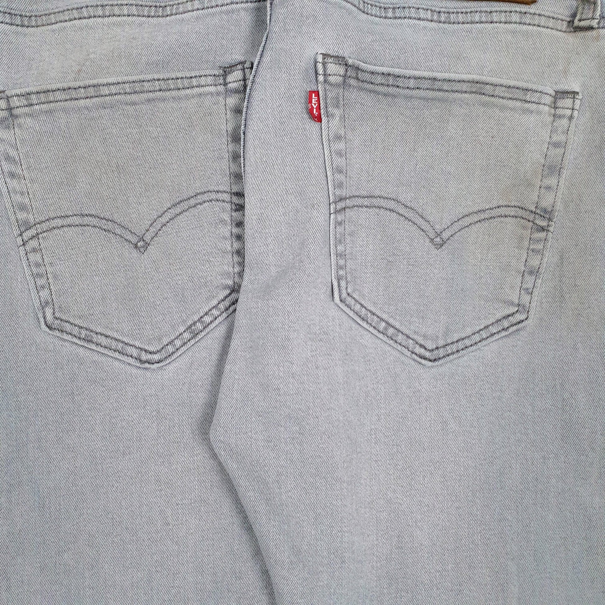 Mens Grey Levis   Jeans