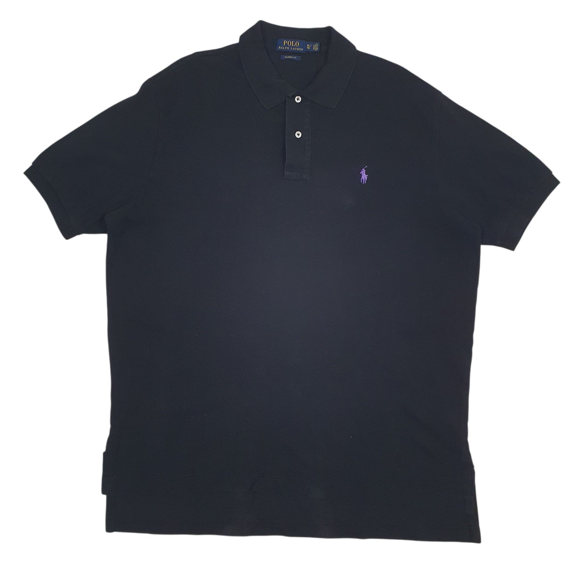Mens Black Polo Ralph Lauren  Short Sleeve Polo Shirt