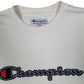 Mens White Champion  Crewneck Jumper