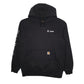 Mens Black Carhartt  Hoodie Jumper