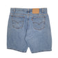 Mens Blue Levis Vintage 90s Orange Tab 505  Shorts