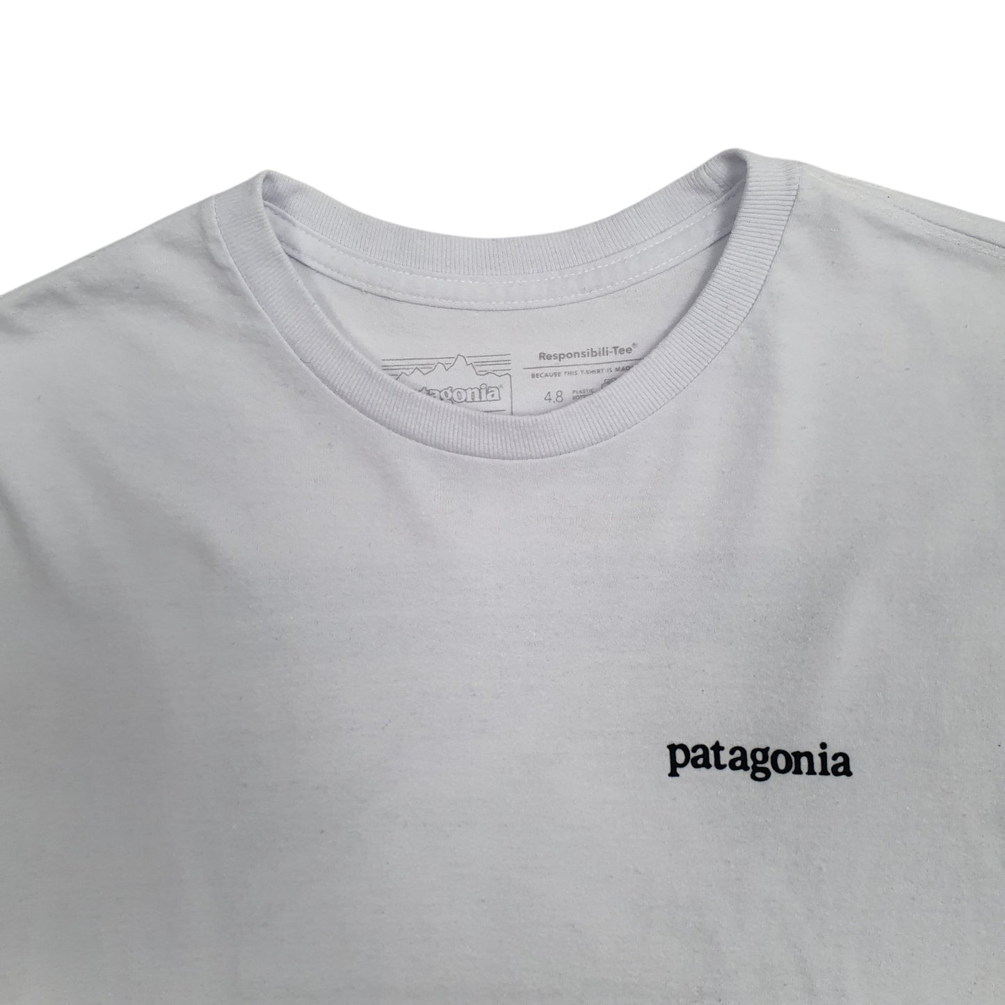 Mens Blue Patagonia   T Shirt