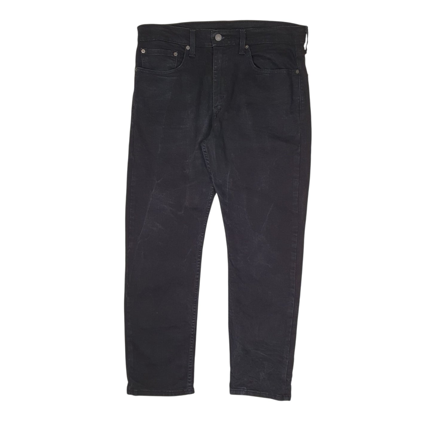 Mens Black Levis  502 JeansW34 L30