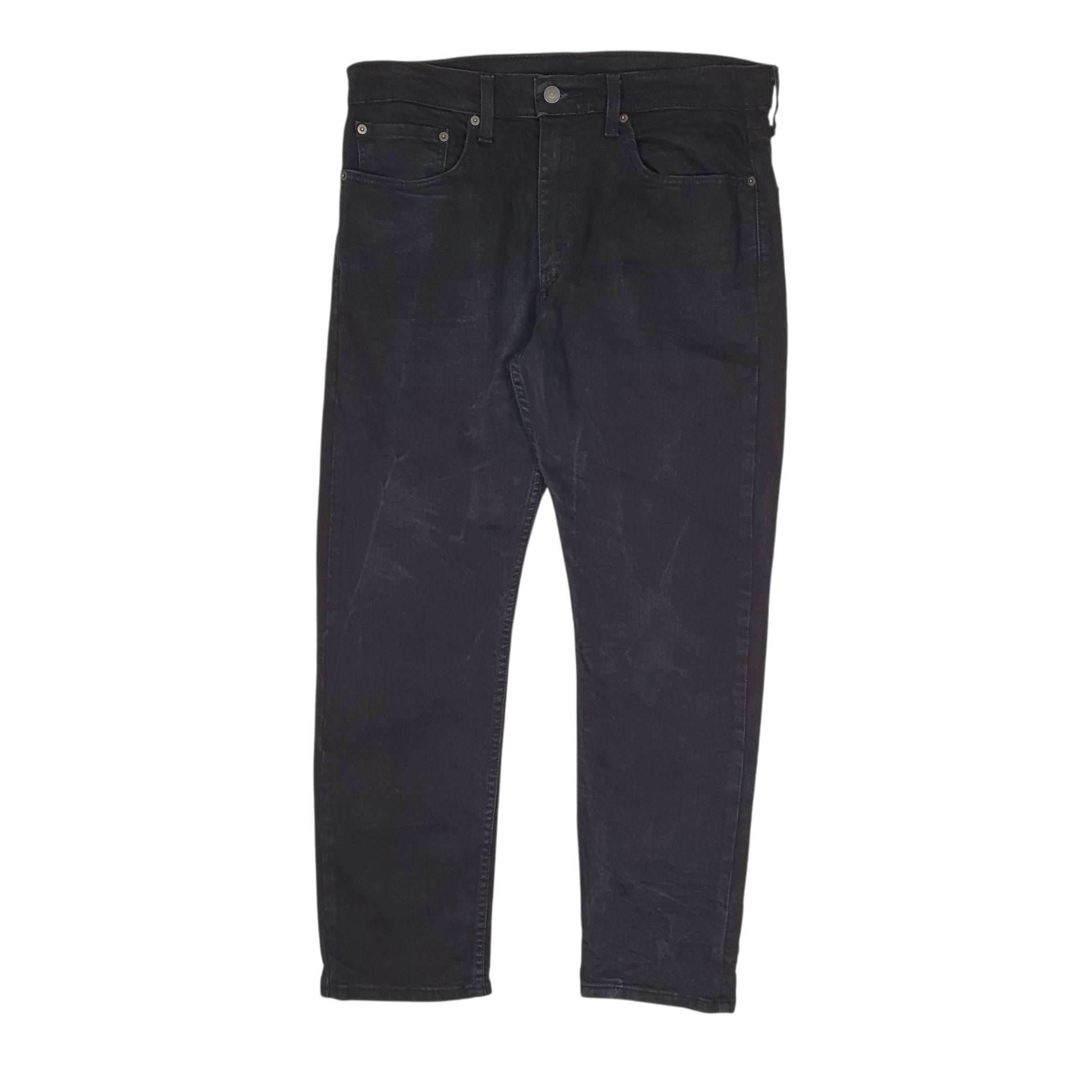 Mens Black Levis  502 JeansW34 L30