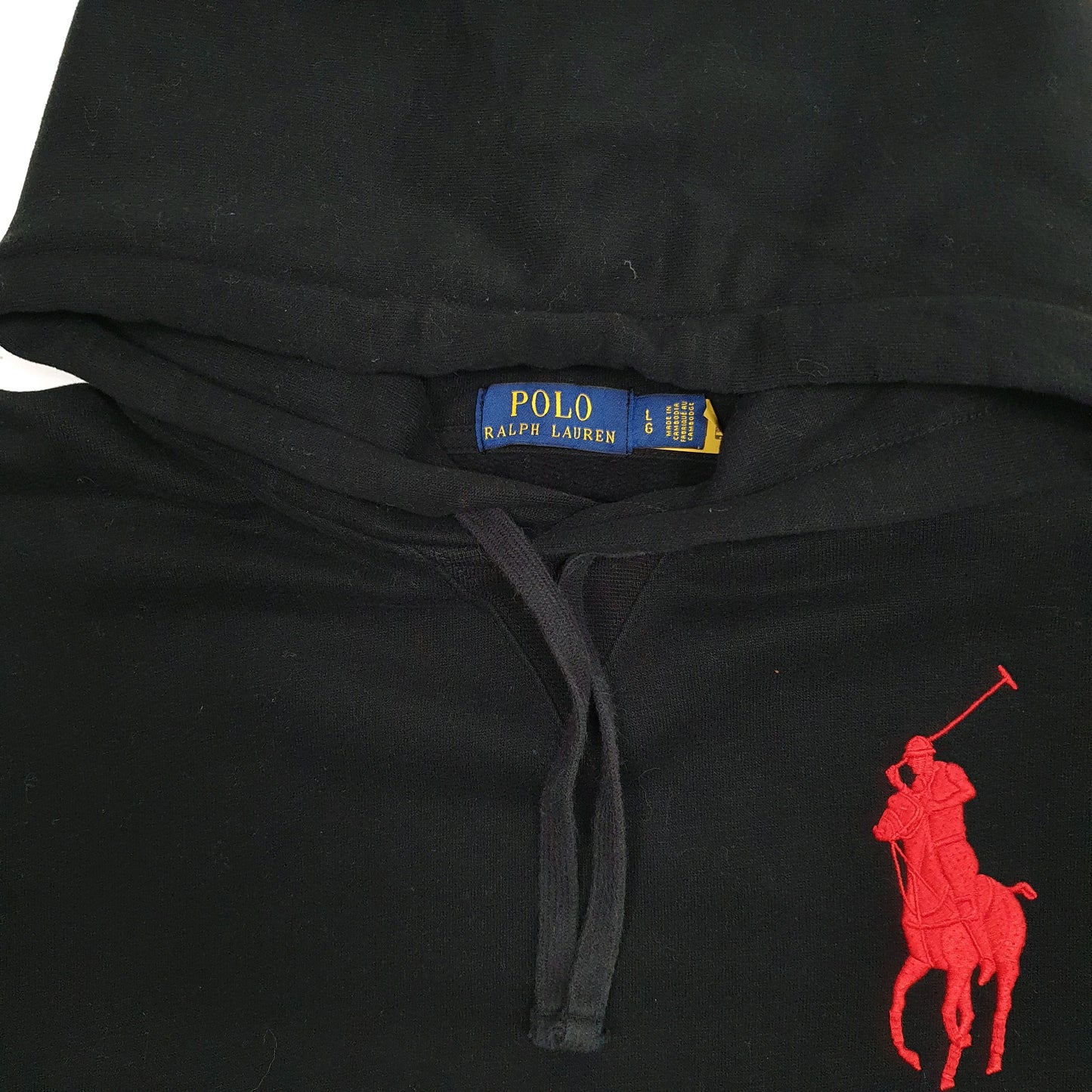 Mens Black Polo Ralph Lauren  Hoodie Jumper