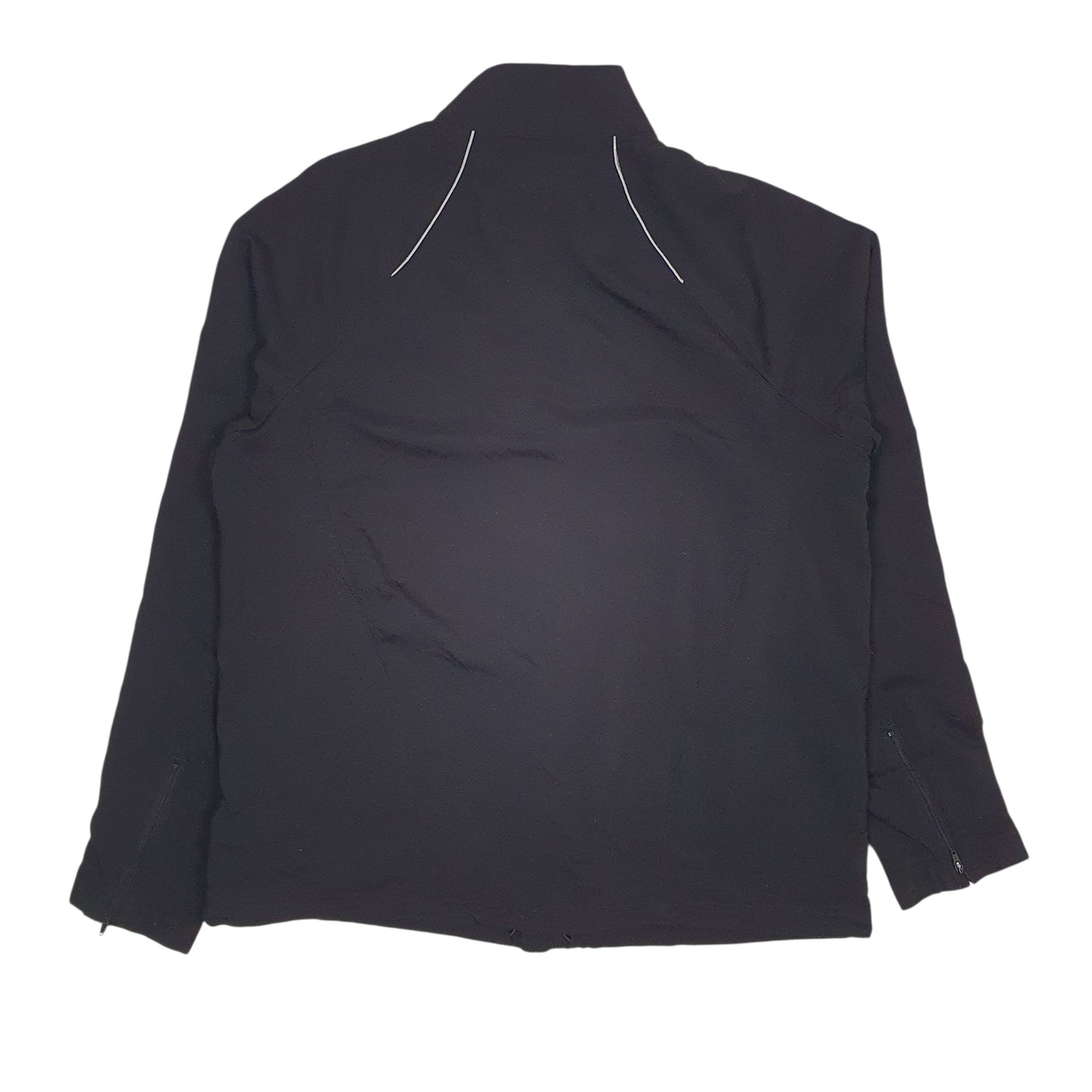 Mens Black Fila   Coat