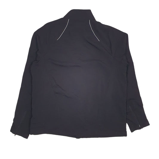 Mens Black Fila   Coat