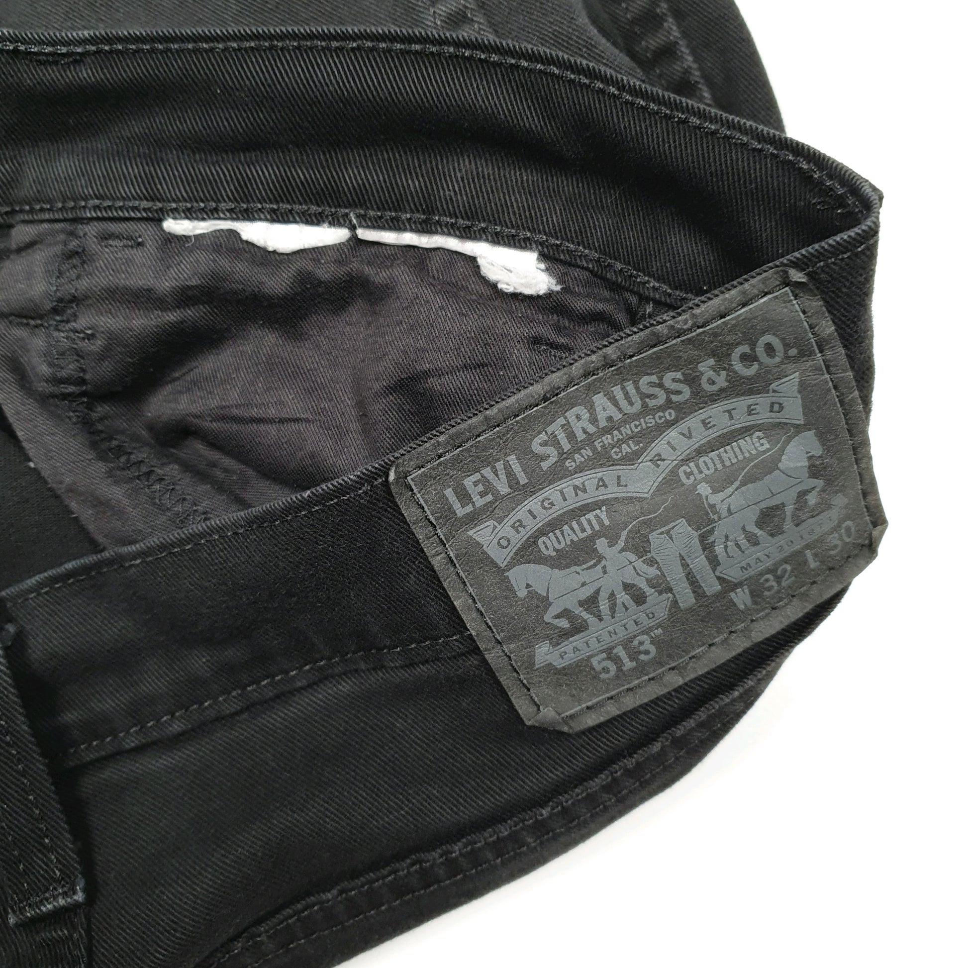 Mens Black Levis   Jeans