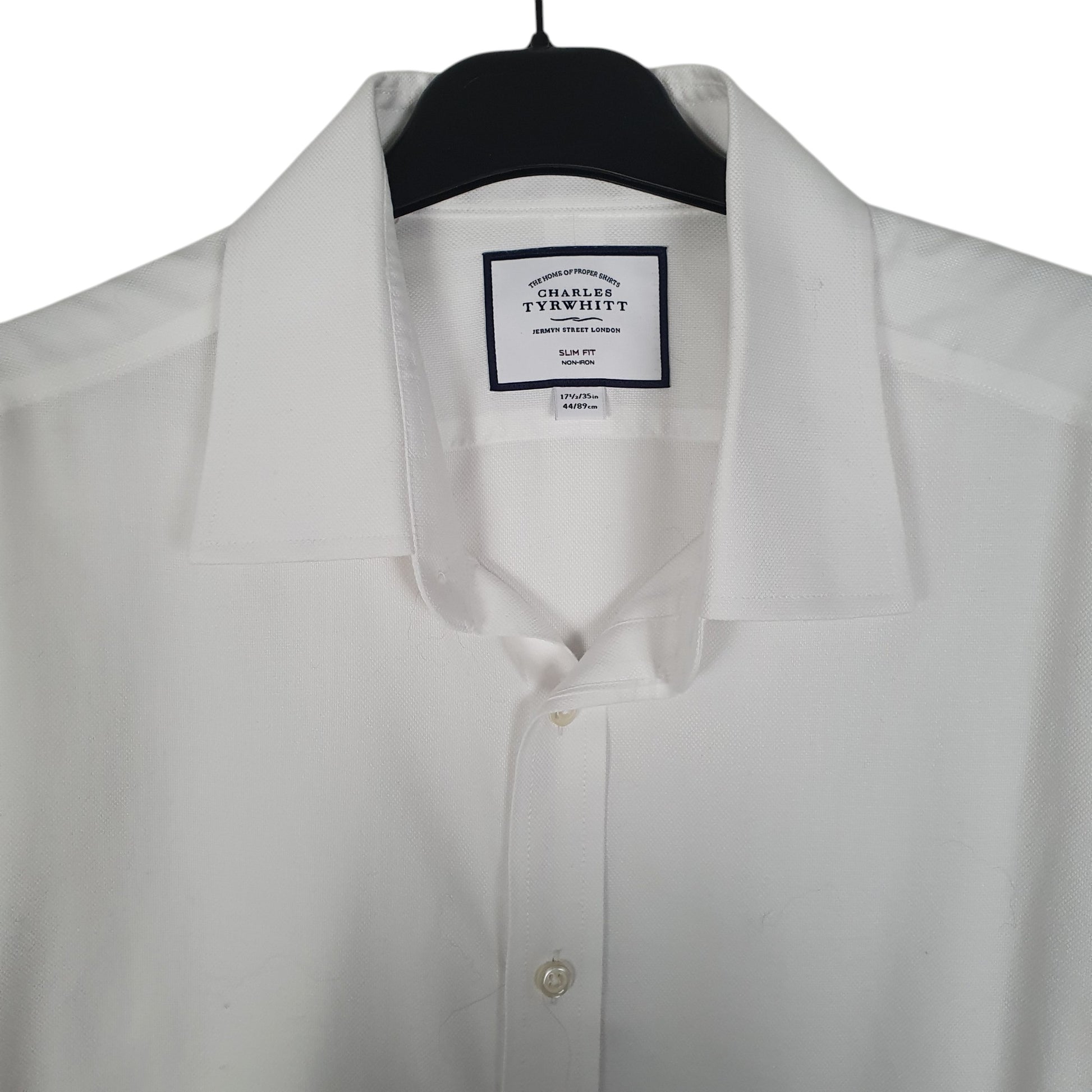 Mens White Charles Tyrwhitt   Shirt