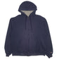 Mens Navy Champion Hoodie Full Zip Jumper