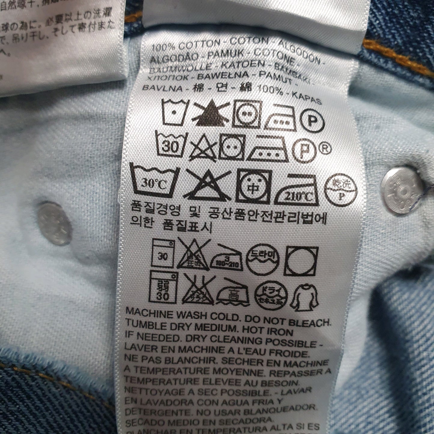 Mens Blue Levis   Jeans