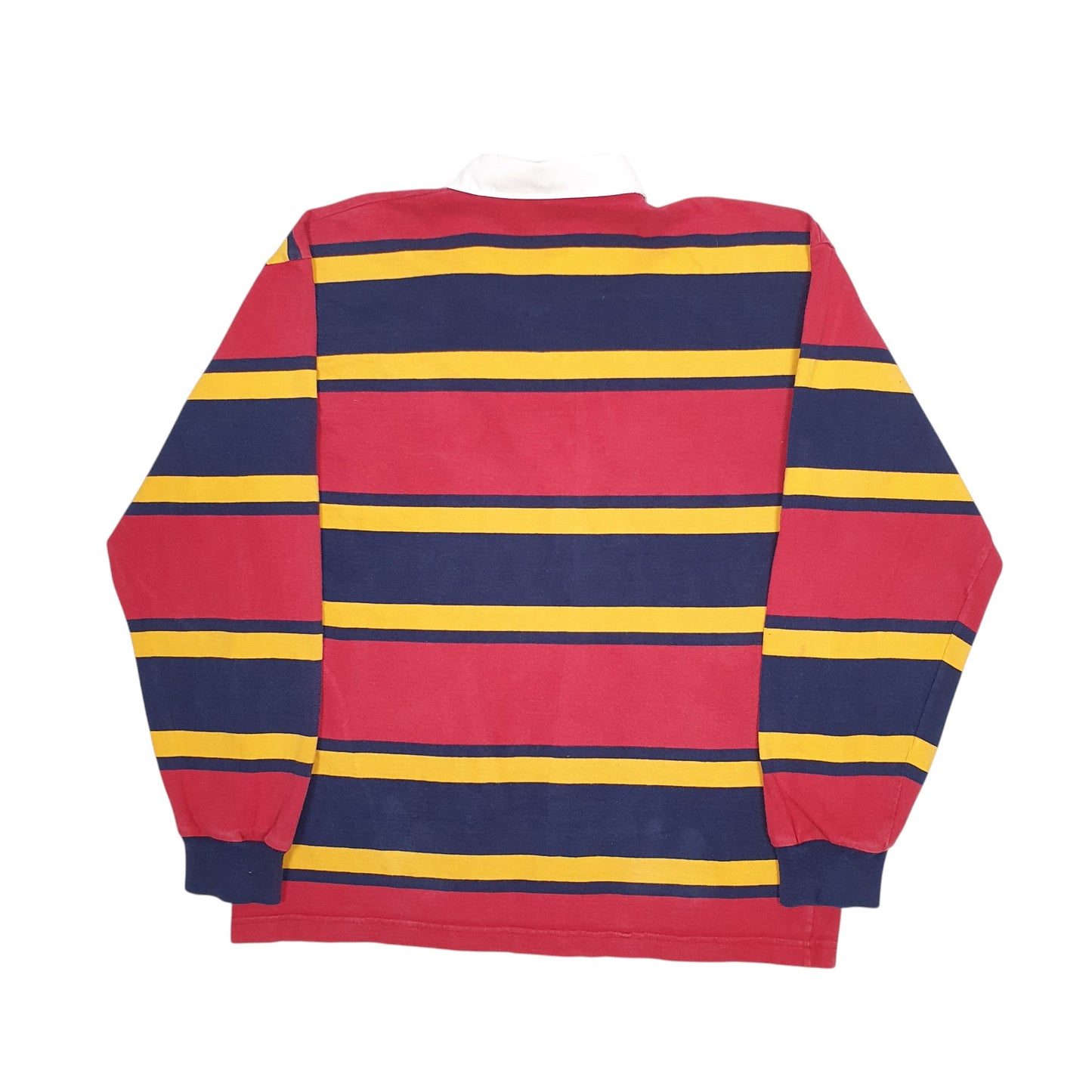 Mens Red Barbarian Rugby Queens University Hoodie Polo Shirt