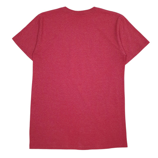 Mens Red Fith Sun USA  T Shirt