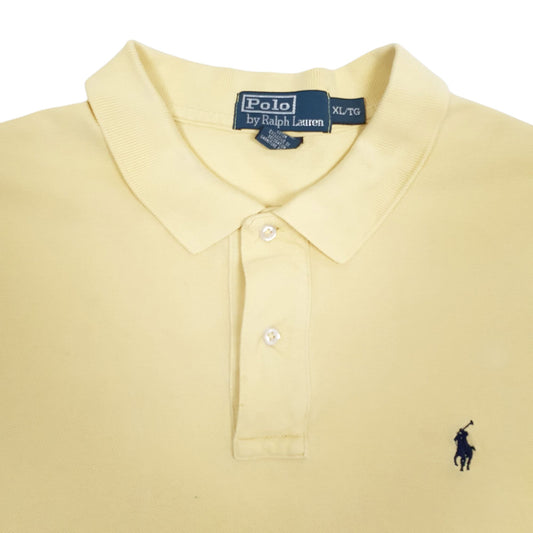 Mens Yellow Polo Ralph Lauren   Polo Shirt