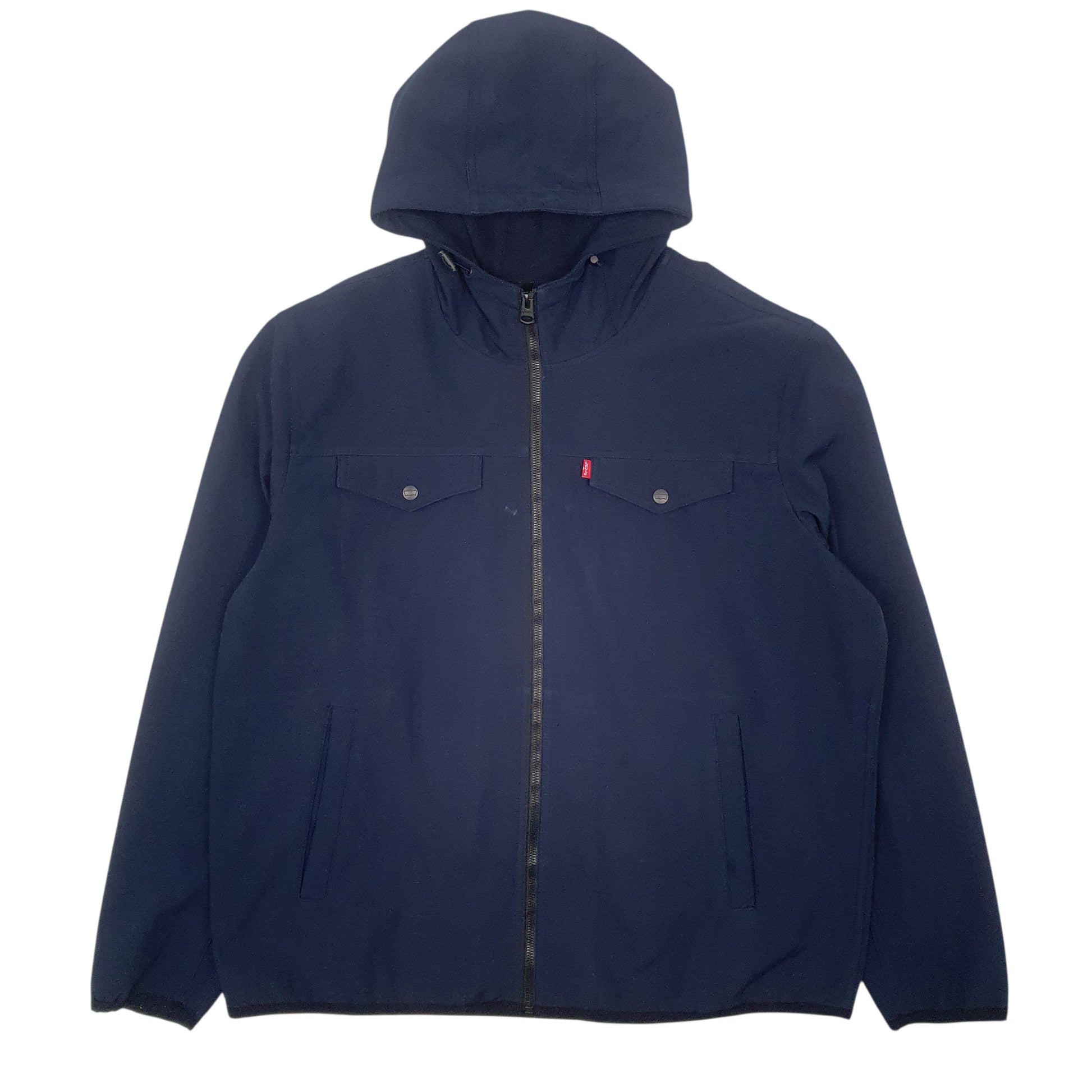 Mens Navy Levis   Coat