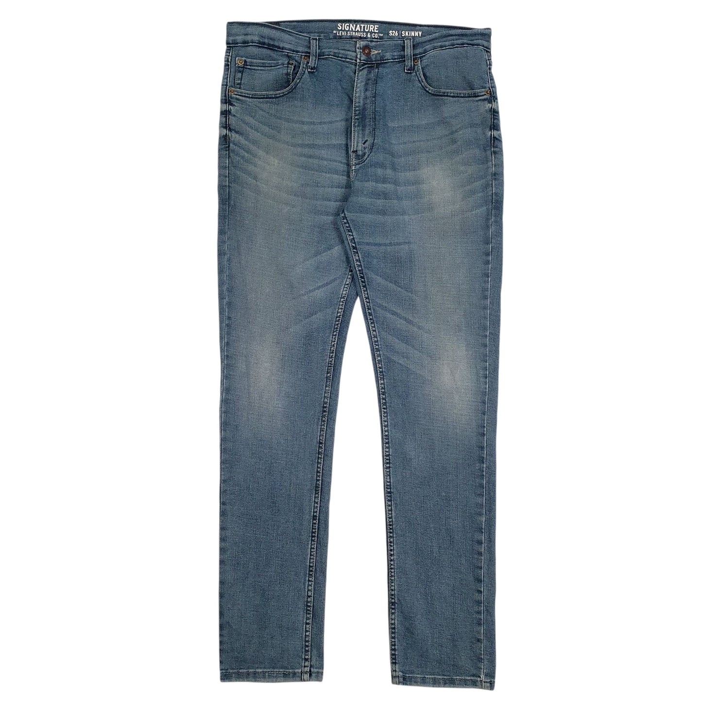 Mens Blue Levis  Signature JeansW38 L32