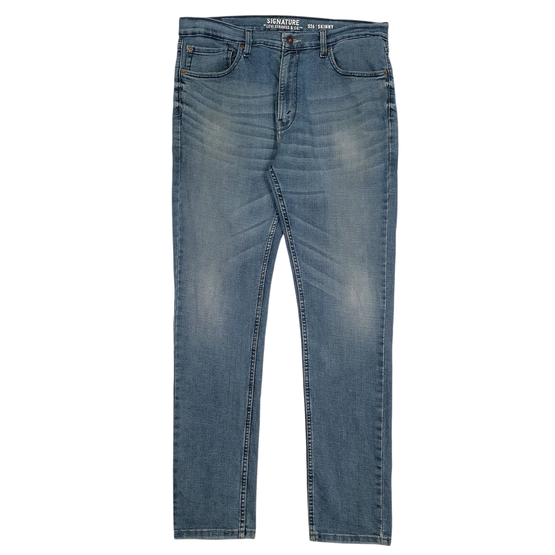 Mens Blue Levis  Signature JeansW38 L32