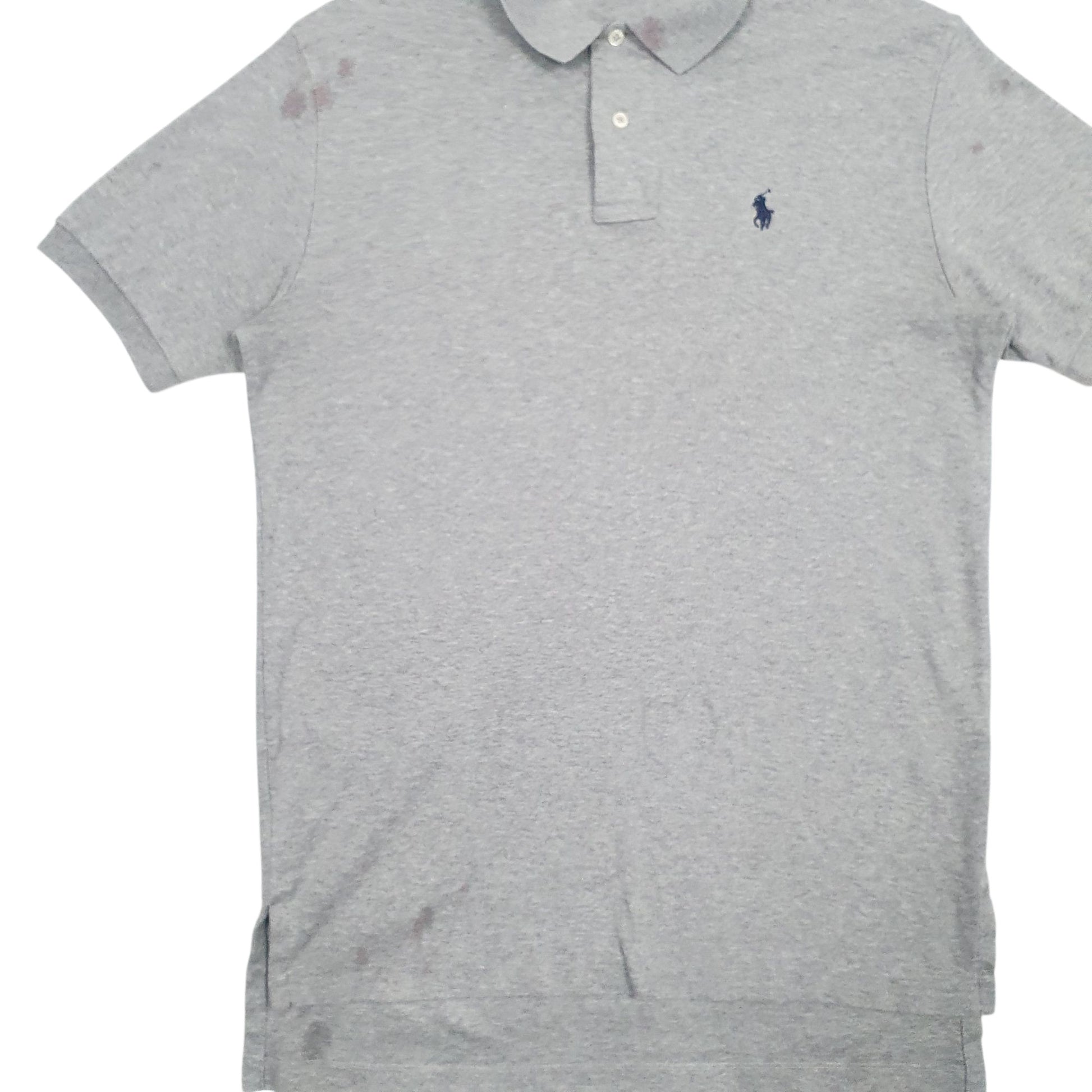 Mens Grey Polo Ralph Lauren   Polo Shirt