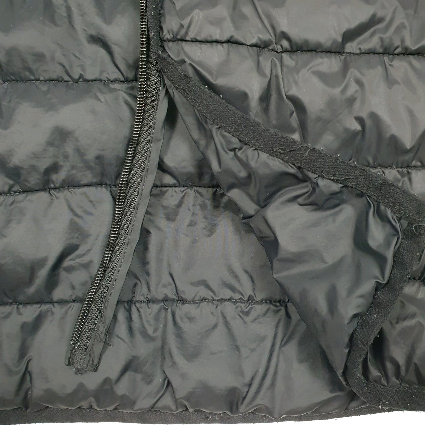 Mens Black Levis  Full Zip Coat