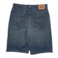 Mens Blue Levis 569 Loose Straight Hoodie Shorts