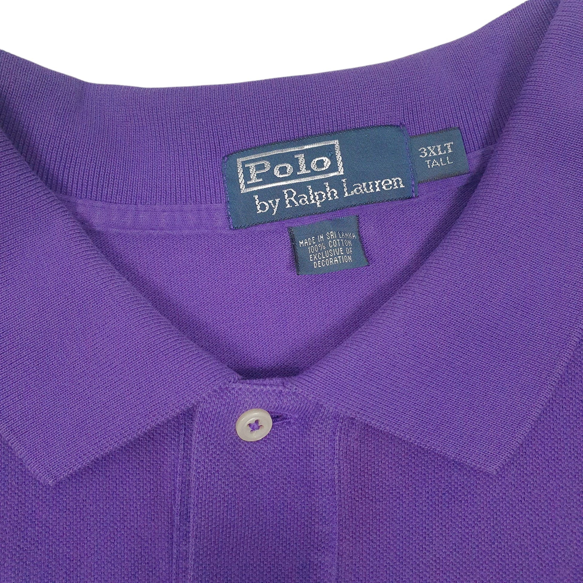 Mens Purple Polo Ralph Lauren   Polo Shirt