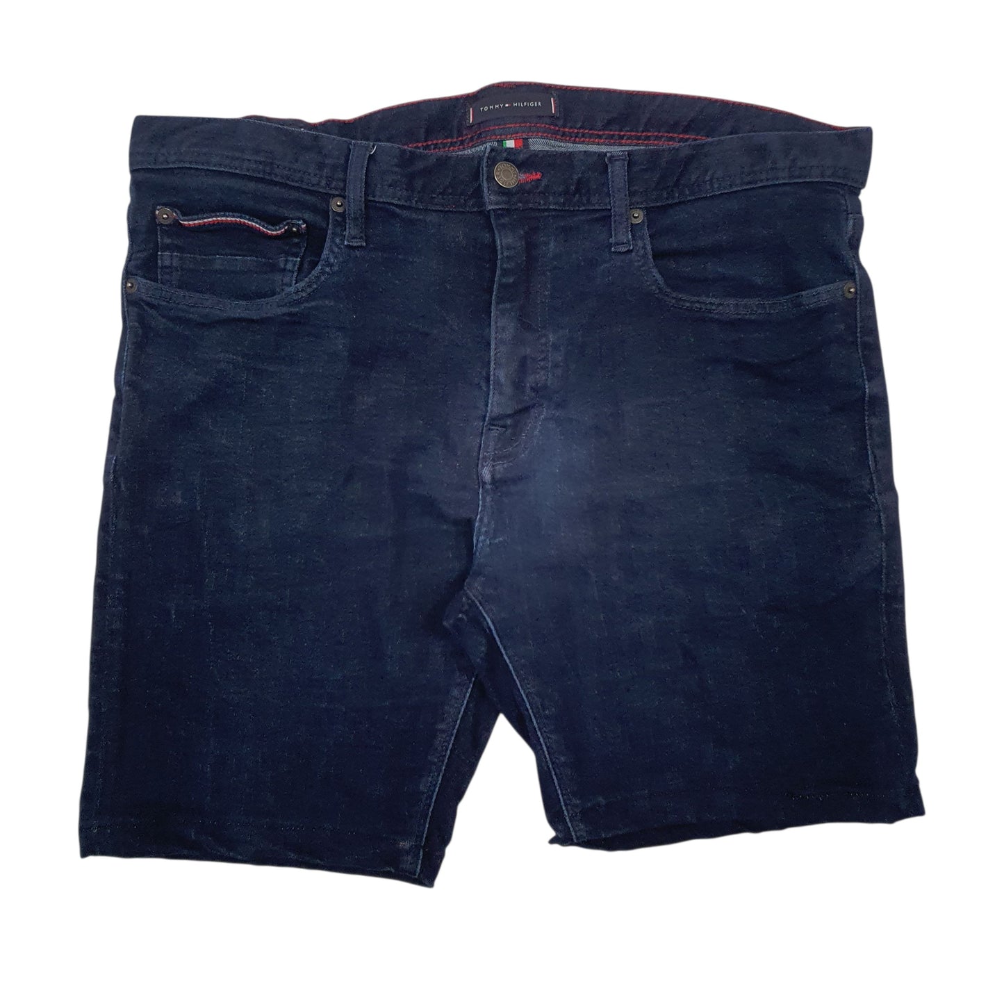 Mens Navy Tommy Hilfiger  Denim Shorts