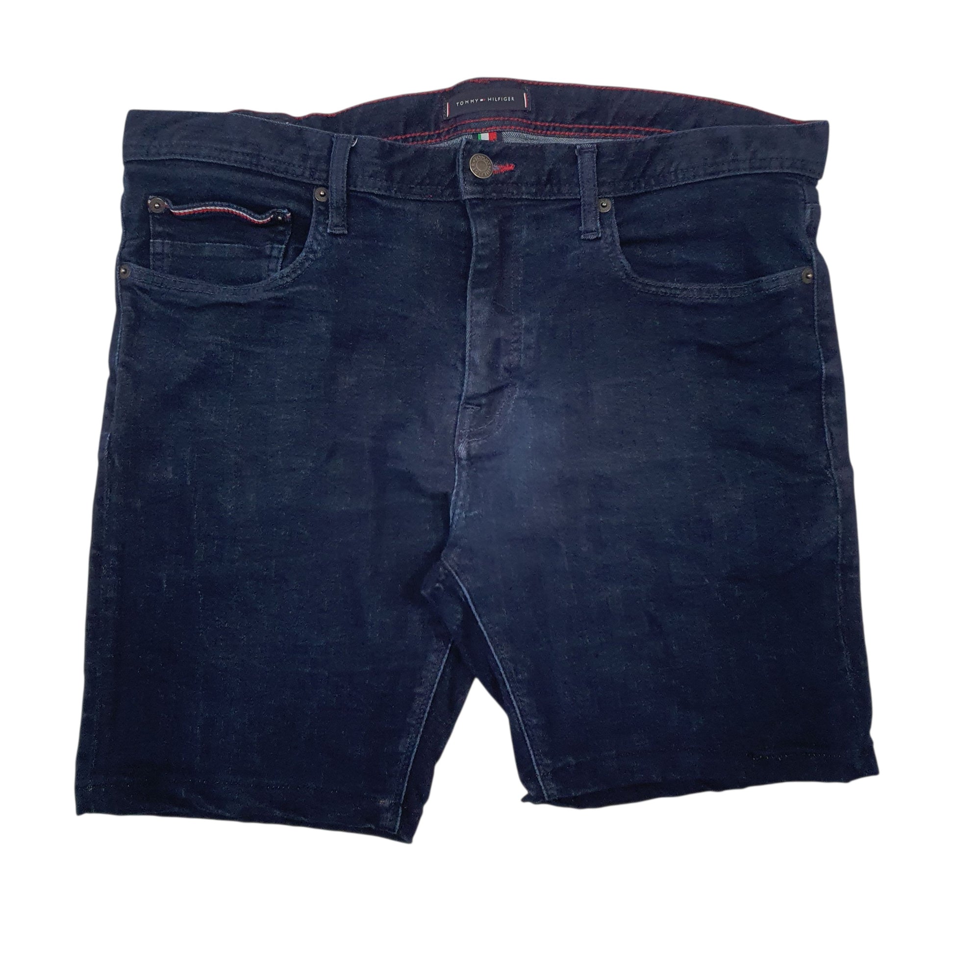 Mens Navy Tommy Hilfiger  Denim Shorts