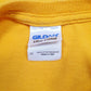 Mens Yellow Gildan   T Shirt