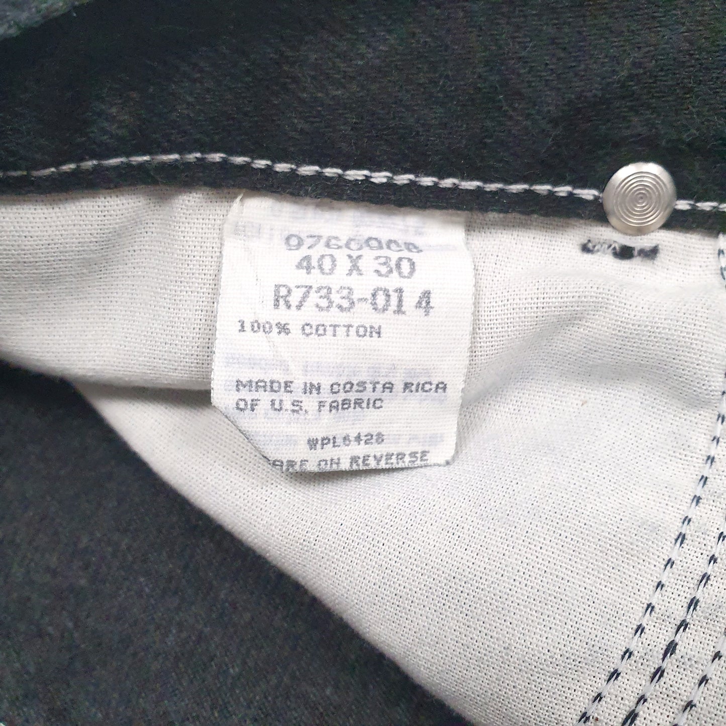 Mens Black Wrangler Vintage 90s  Jeans