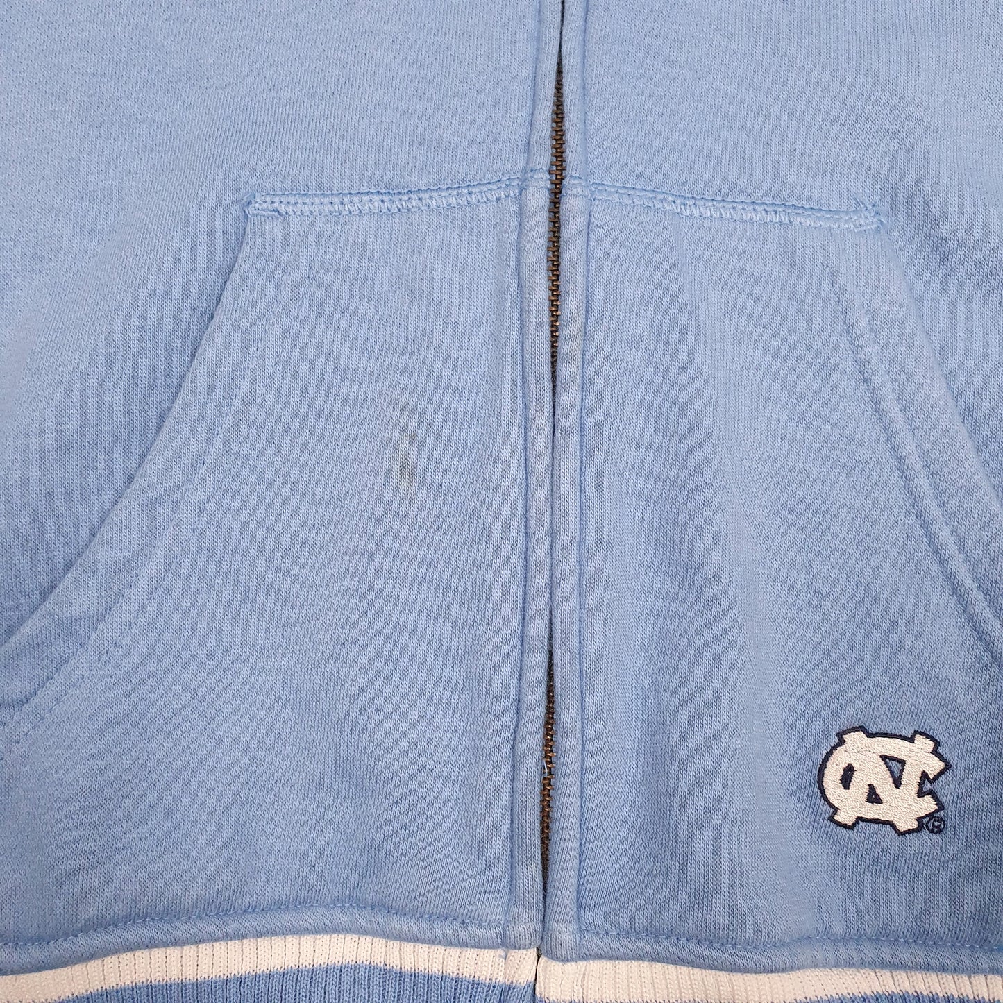 Womens Blue Nike North Carolina Full Zip Jumper