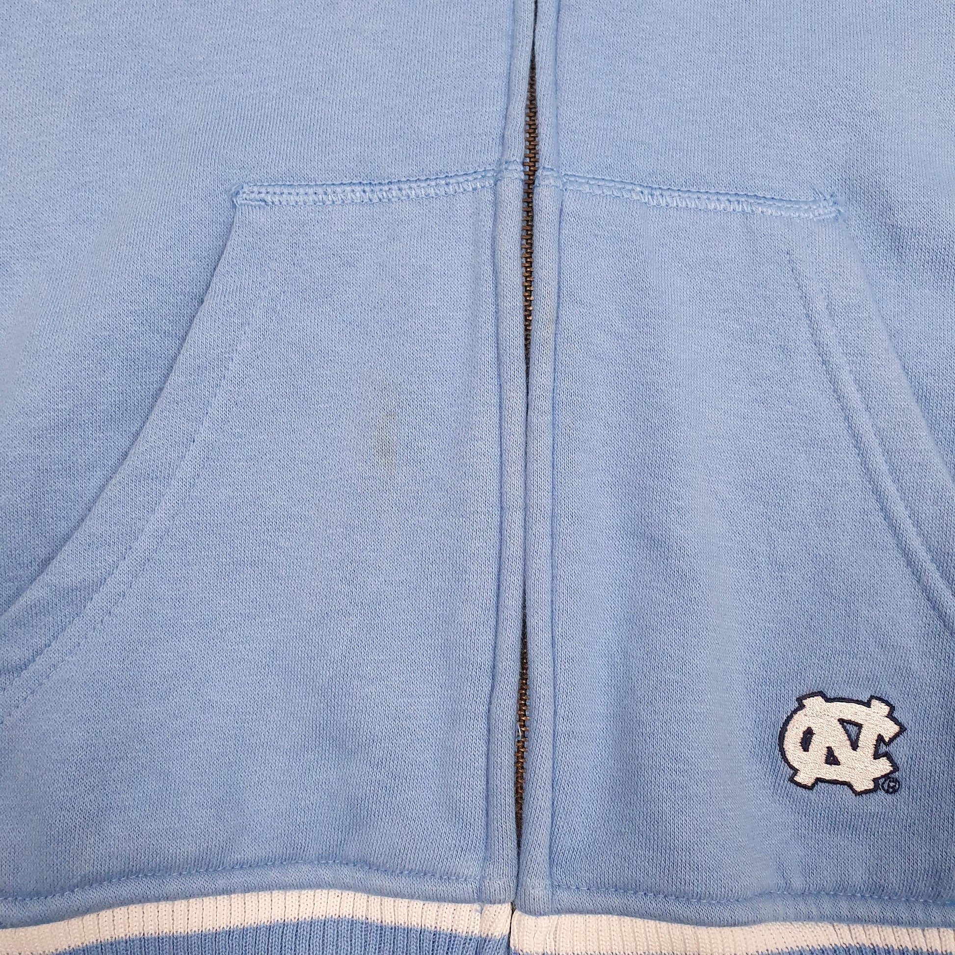 Womens Blue Nike North Carolina Full Zip Jumper