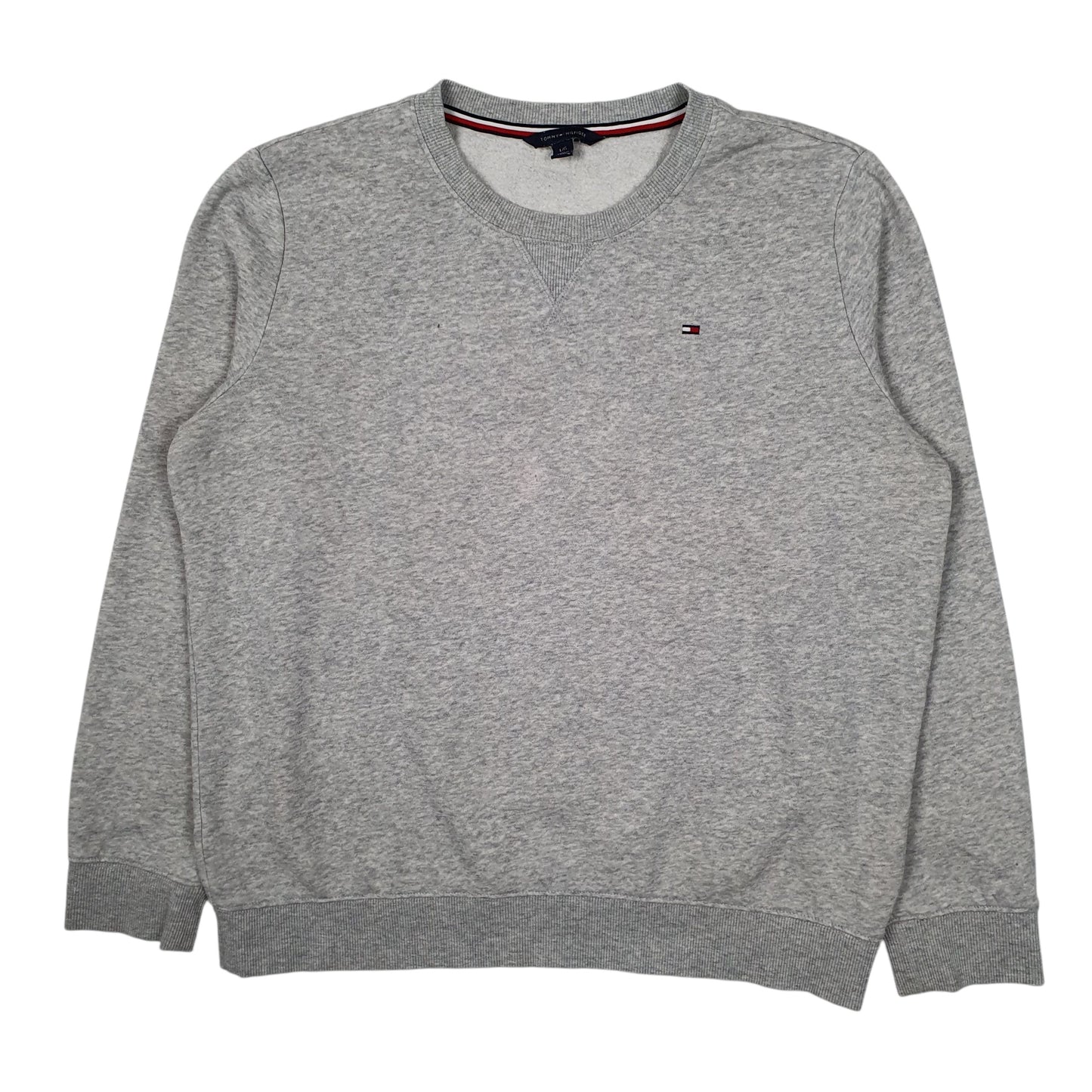 Womens Grey Tommy Hilfiger  Crewneck Jumper