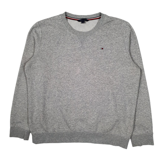 Womens Grey Tommy Hilfiger  Crewneck Jumper