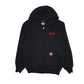 Mens Black Carhartt Milo Hoodie Full Zip Jumper