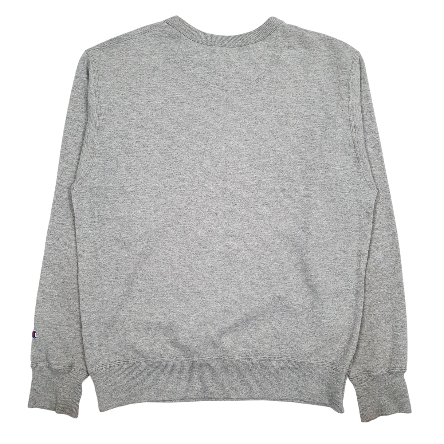 Mens Grey Champion  Crewneck Jumper