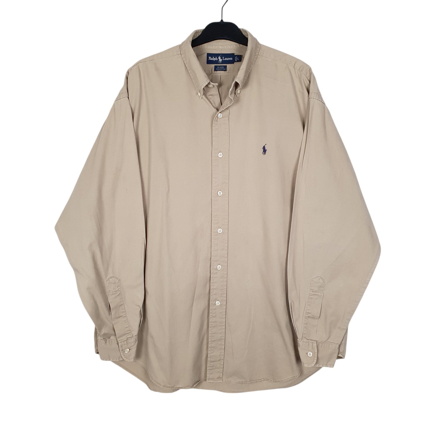 Mens Beige Ralph Lauren  Long Sleeve Shirt
