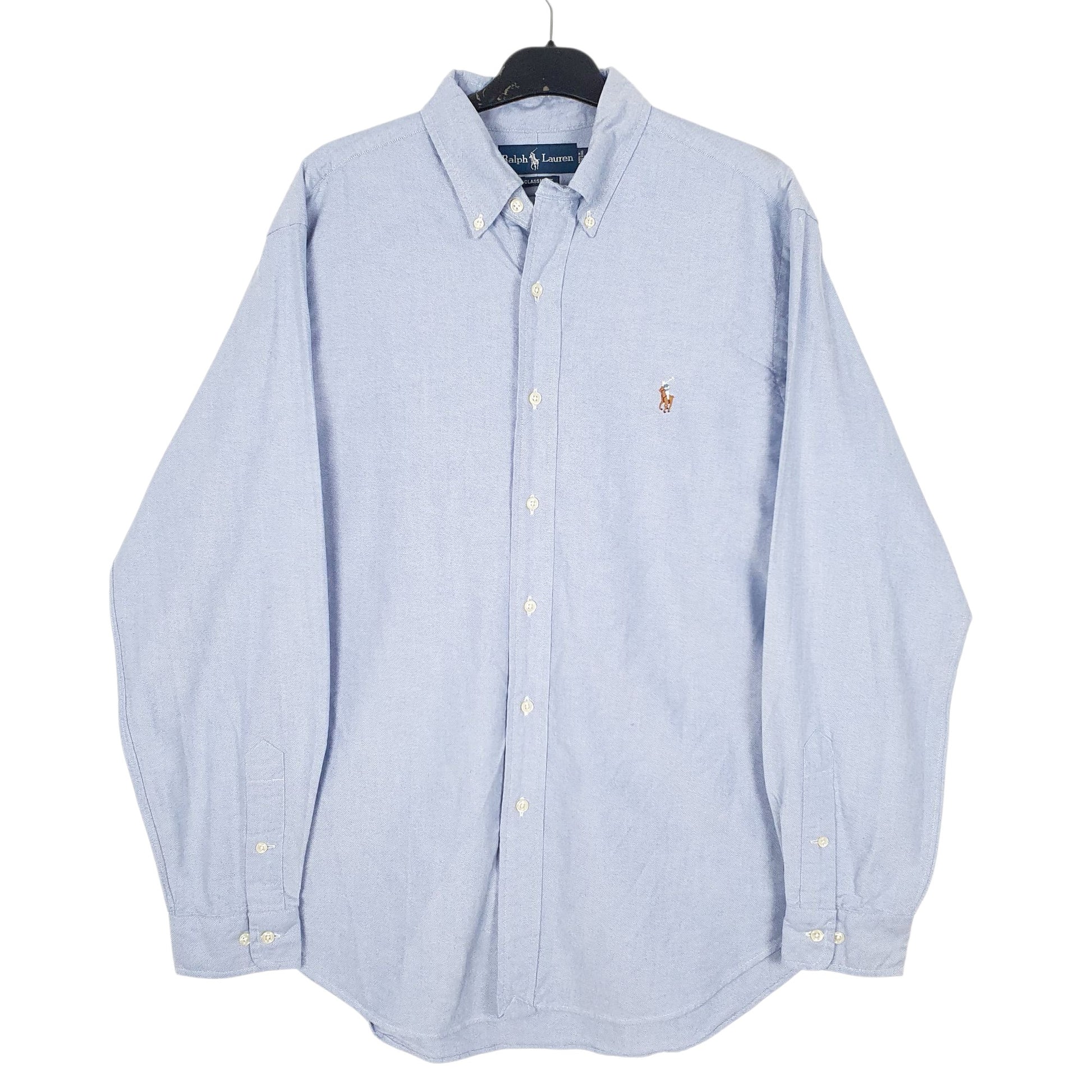 Mens Blue Ralph Lauren  Long Sleeve Shirt