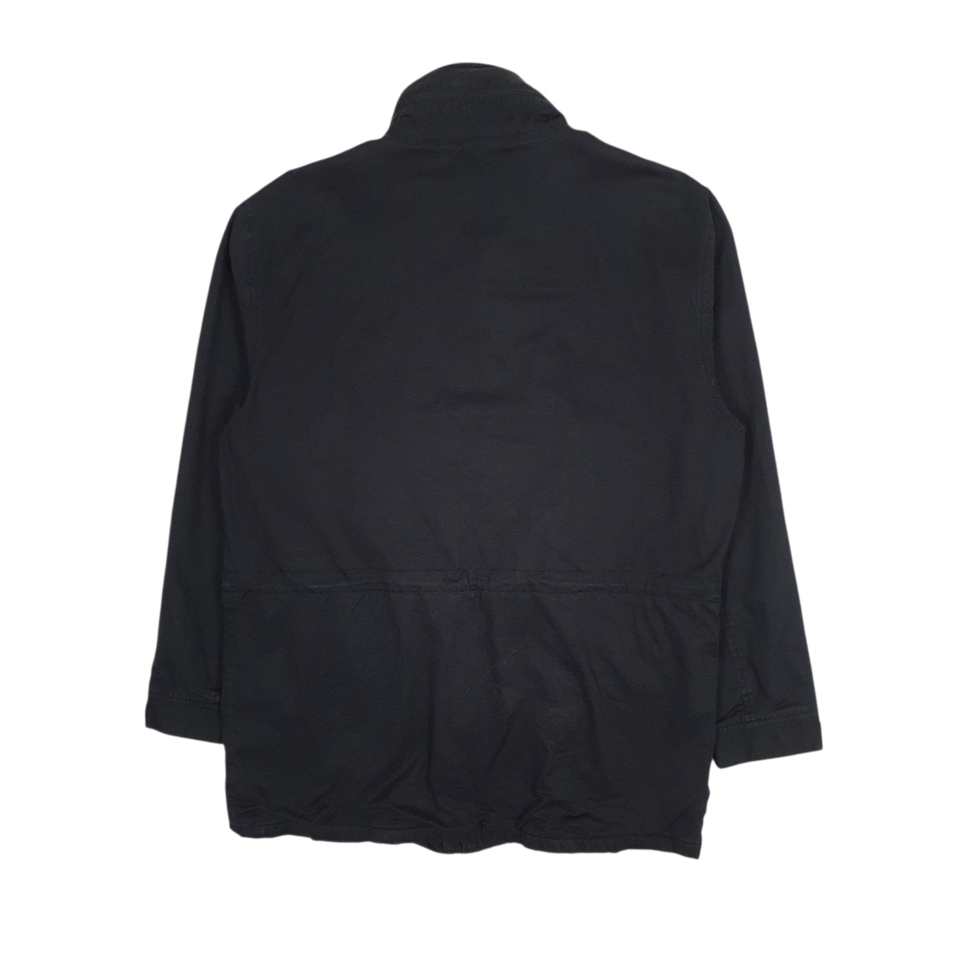 Mens Black Pendleton Padded Crewneck Coat