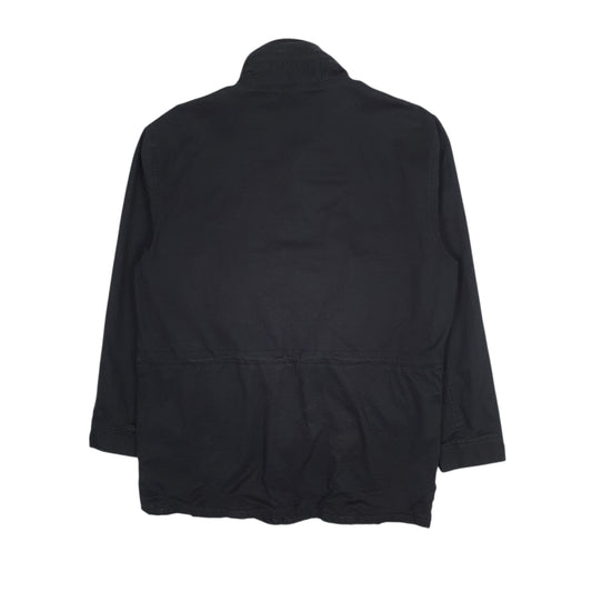 Mens Black Pendleton Padded Crewneck Coat