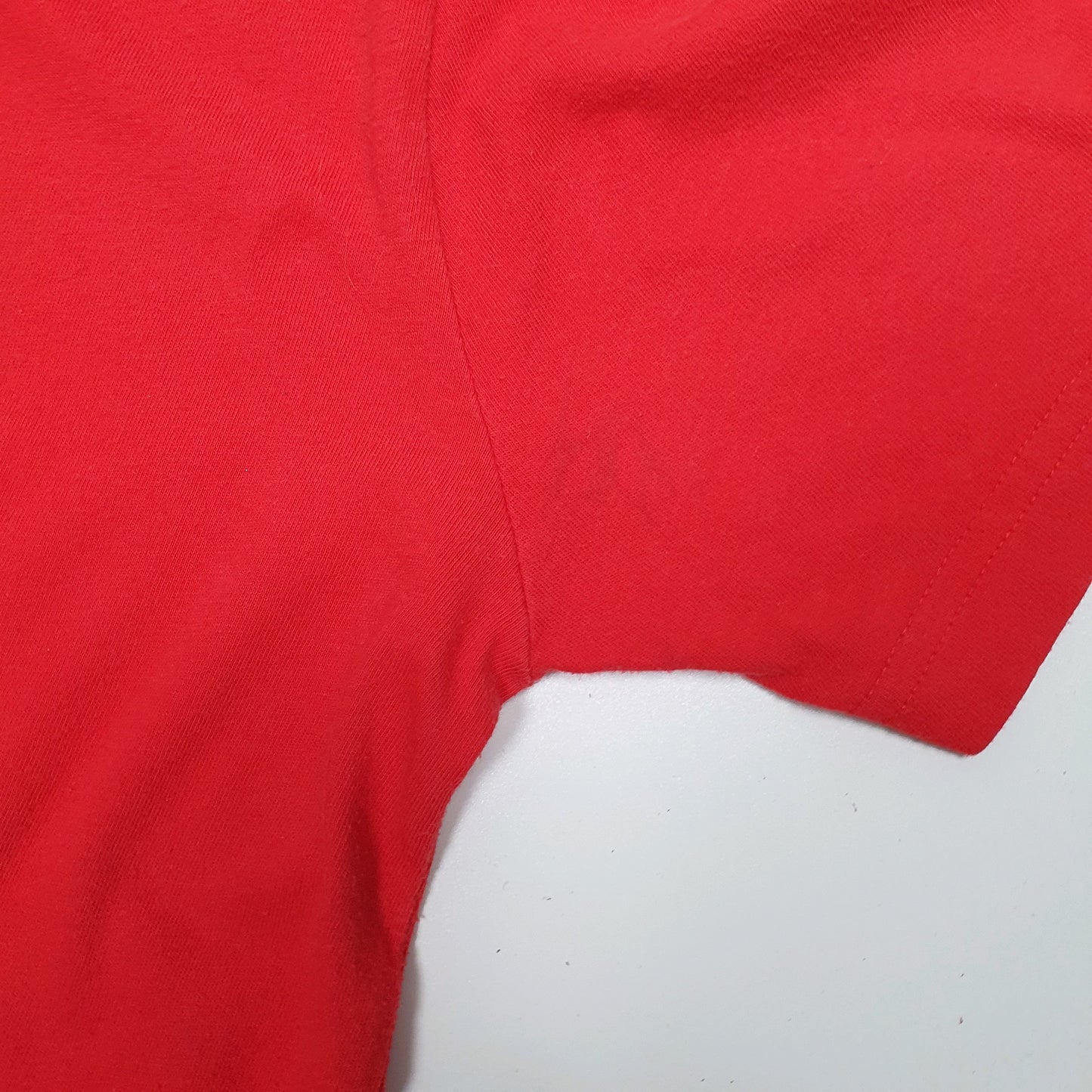 Mens Red Puma  Crewneck T Shirt