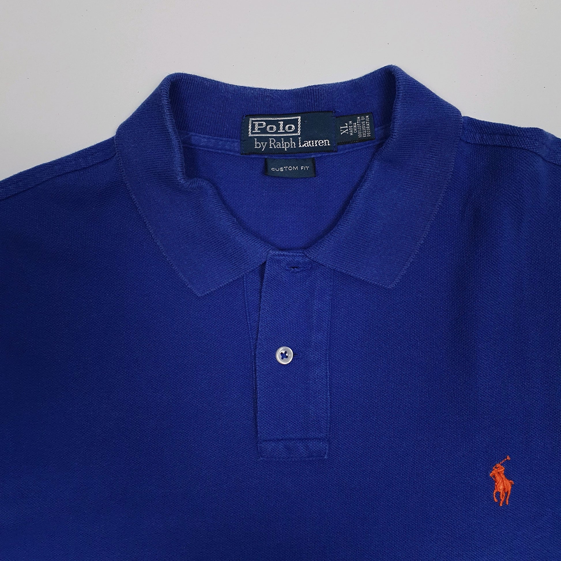Mens Blue Polo Ralph Lauren   Polo Shirt