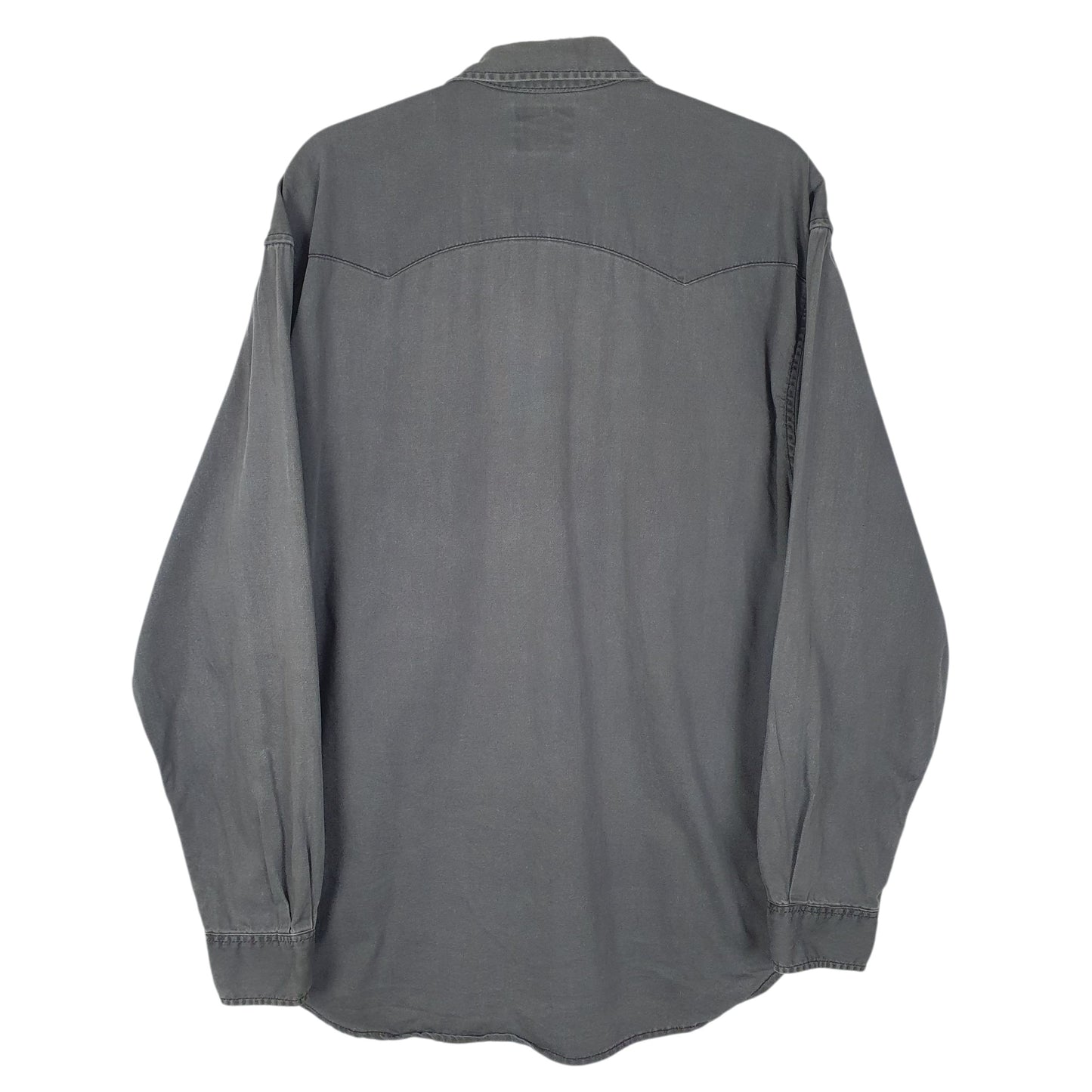 Mens Grey Levis Denim  Shirt