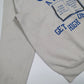 Mens Grey Fruit Of The Loom Vintage 90s Made In USA Jesus Bible Crewneck Jumper