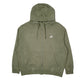 Mens Green Nike Hoodie Full Zip Jumper