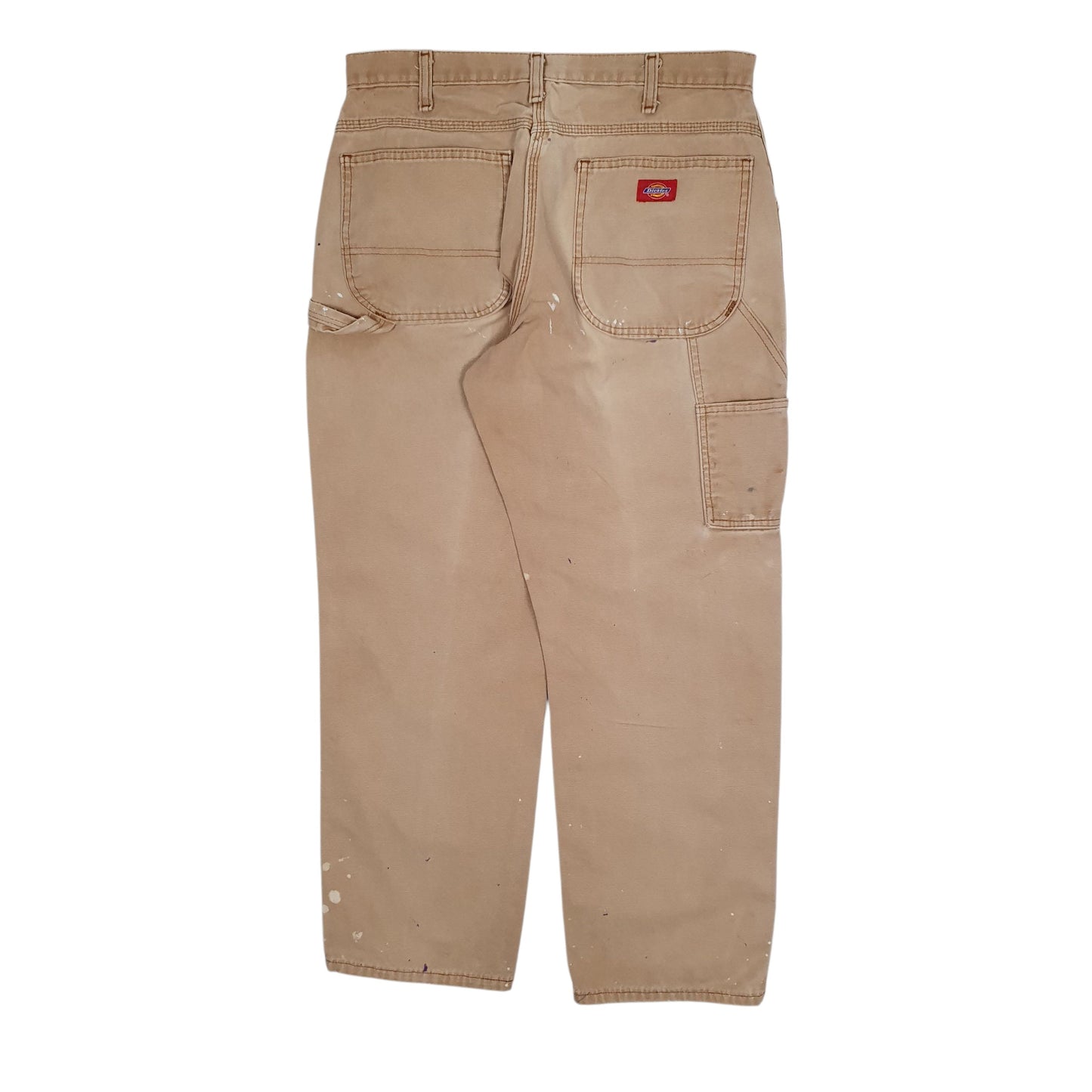 Mens Beige Dickies   Trousers