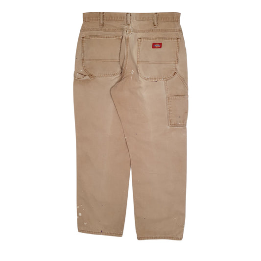 Mens Beige Dickies   Trousers