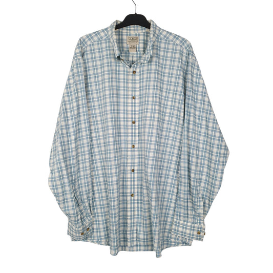 Mens Blue Wrangler  Long Sleeve Shirt