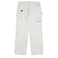 Mens White Dickies   Jeans