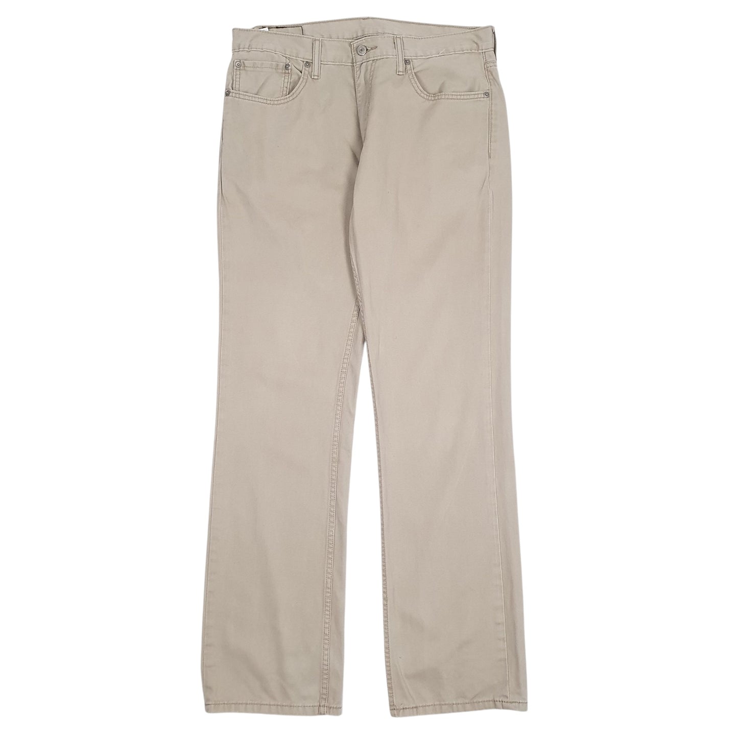 Mens Beige Levis  Chino Trousers