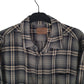 Mens Grey Woolrich Thick Flannel  Shirt
